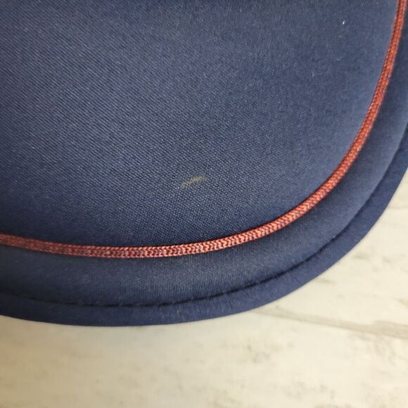 Vintage NASA Kennedy Space Center Hat Blue Foam Snapback Trucker Cap Taiwan 80s - Picture 7 of 10